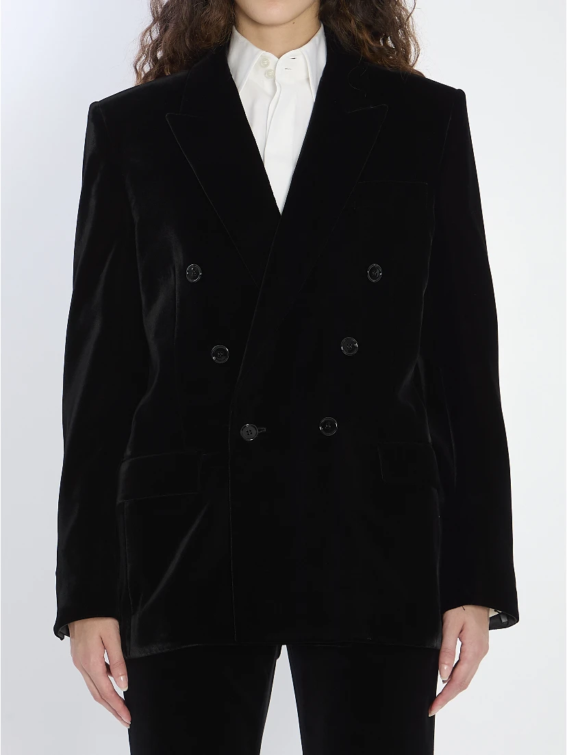 Cassandre jacket in velvet