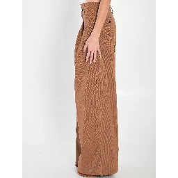 Wide-leg Trousers