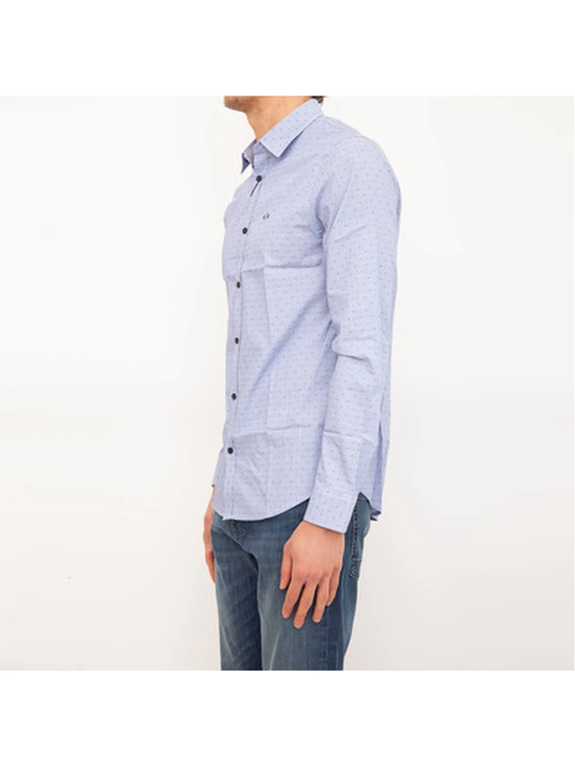 ARMANI EXCHANGE Shirts Blue