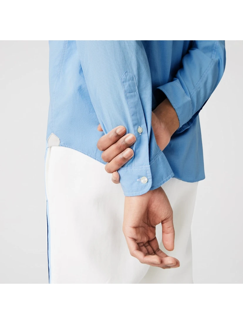 Lacoste Shirts Clear Blue
