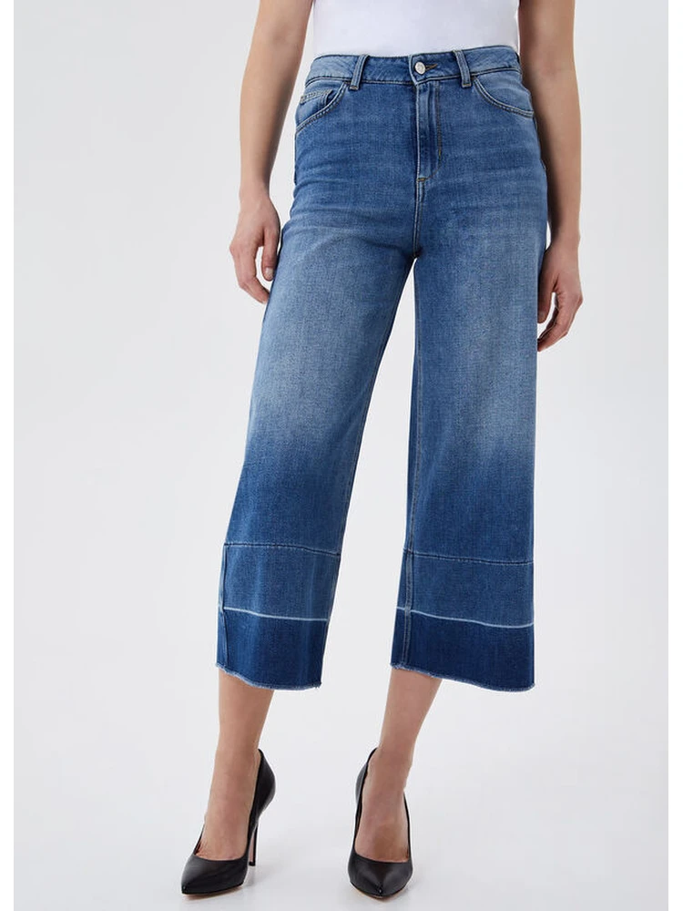 LIUJO JEANS Trousers Blue