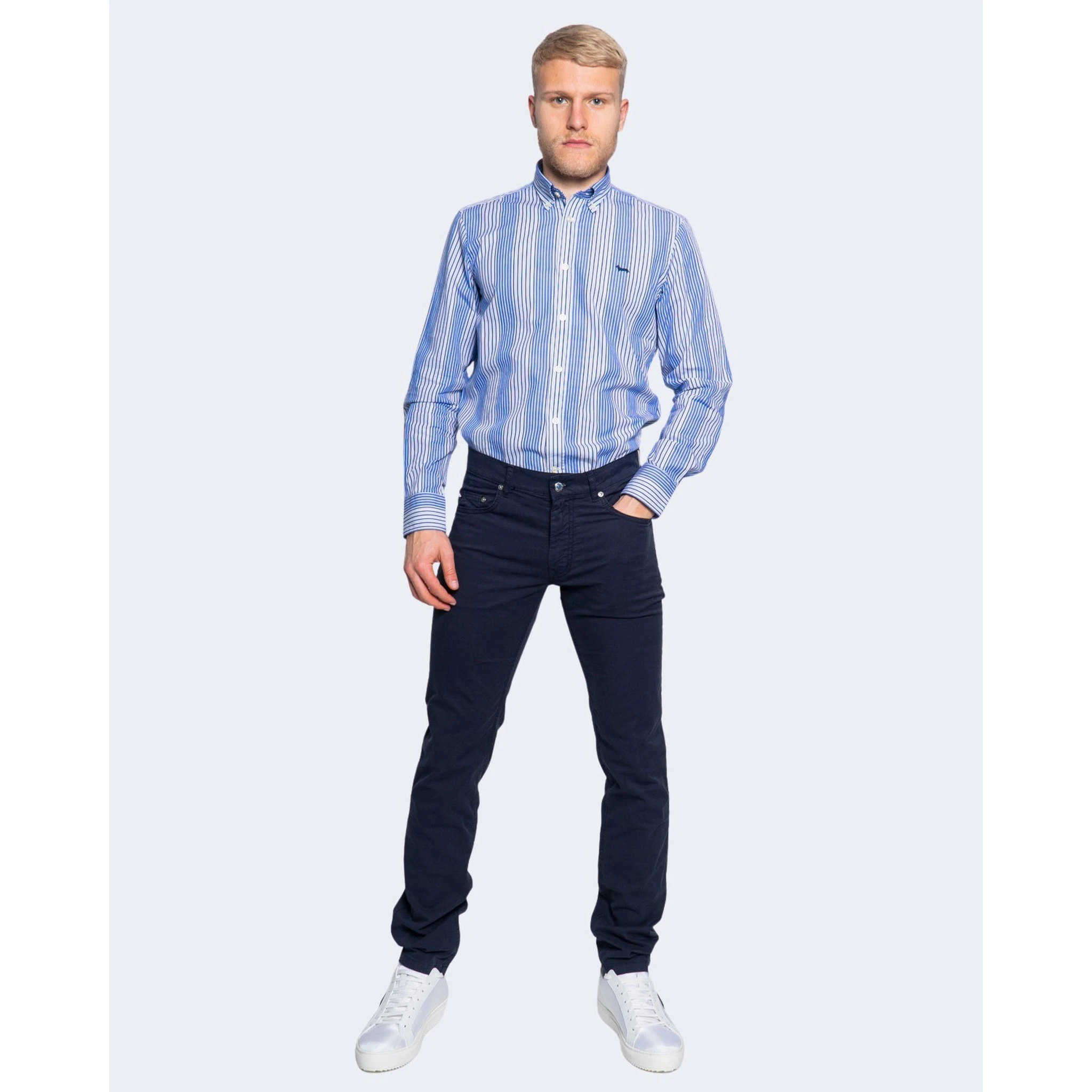 Harmont & Blaine Shirts Blue
