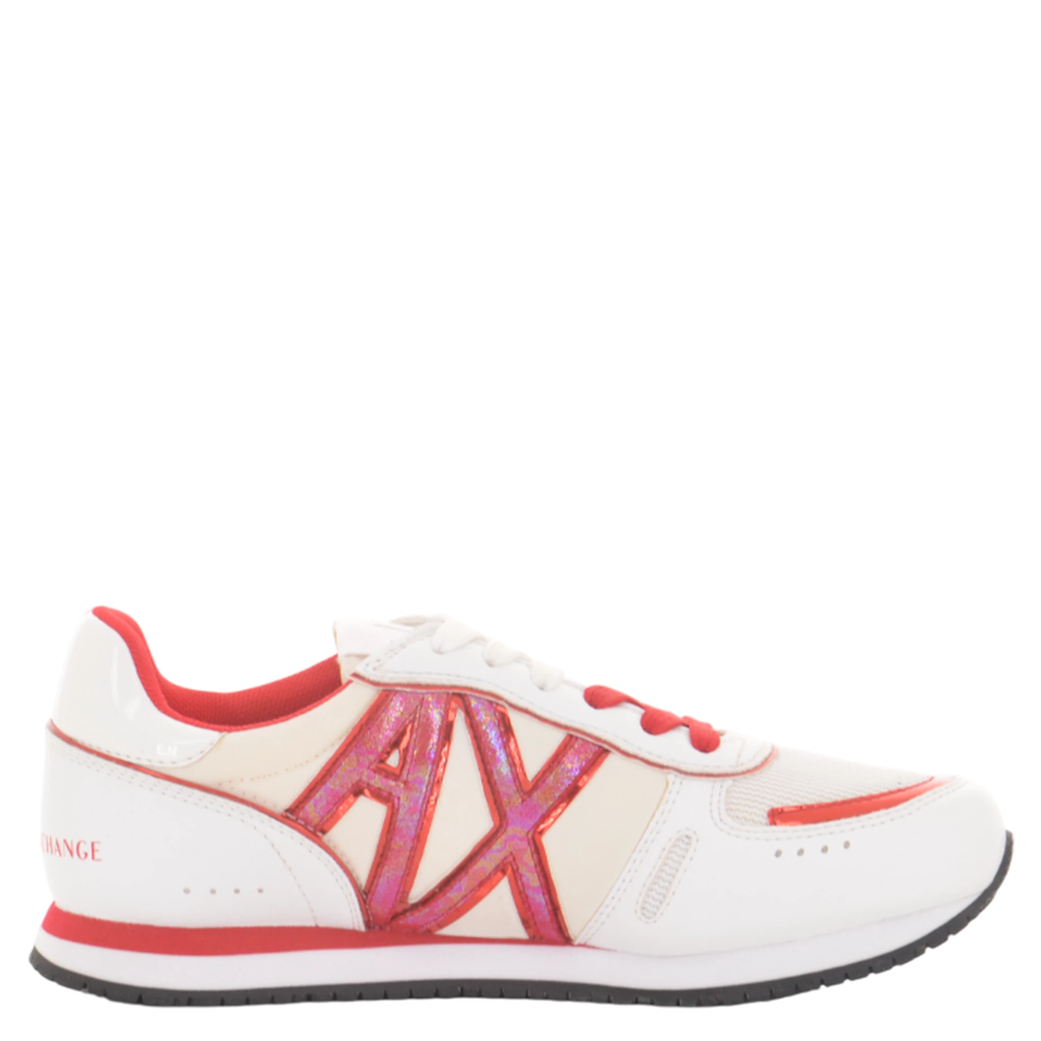 logo-patch lace-up sneakers