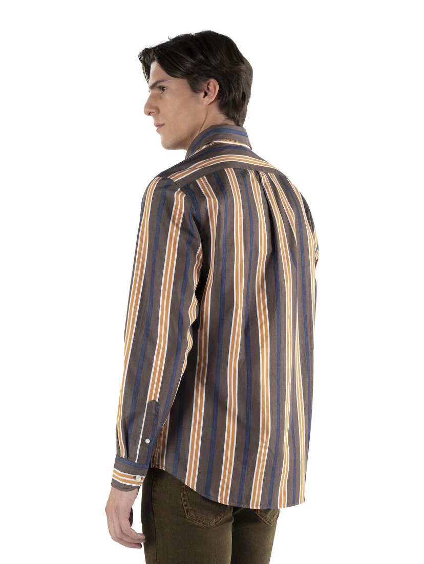 Harmont & Blaine Shirts Brown