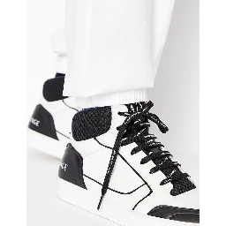 Men's white jogger pants