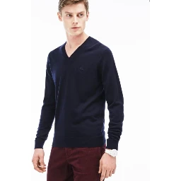 Lacoste Sweaters Blue