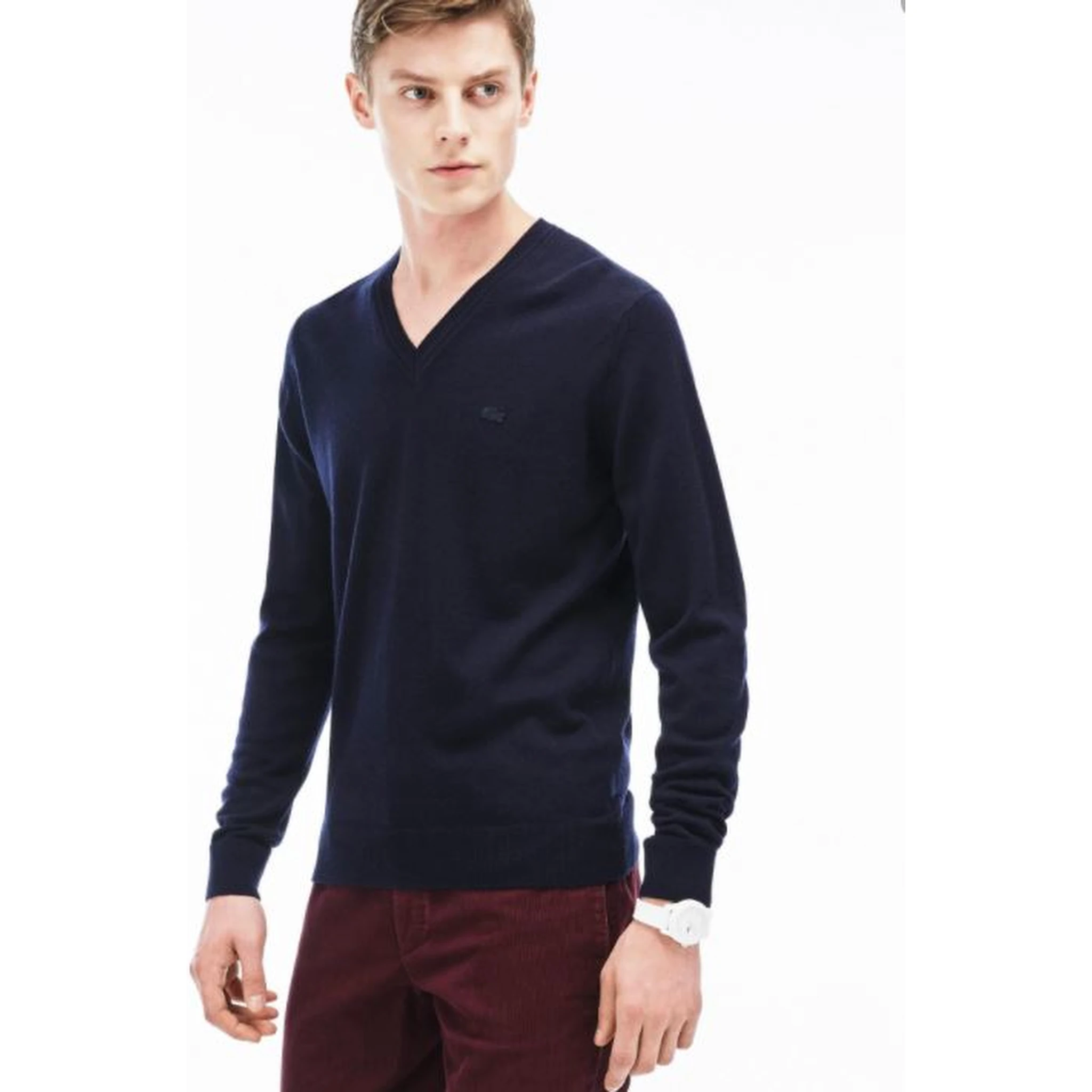 Lacoste Sweaters Blue