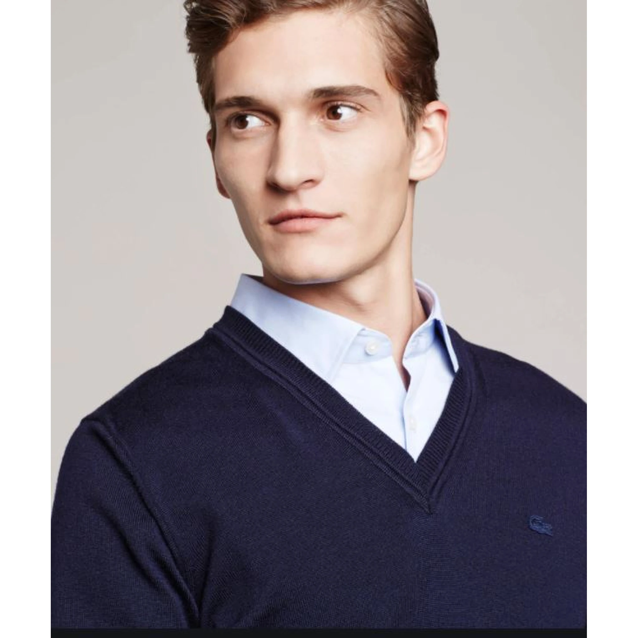 Lacoste Sweaters Blue