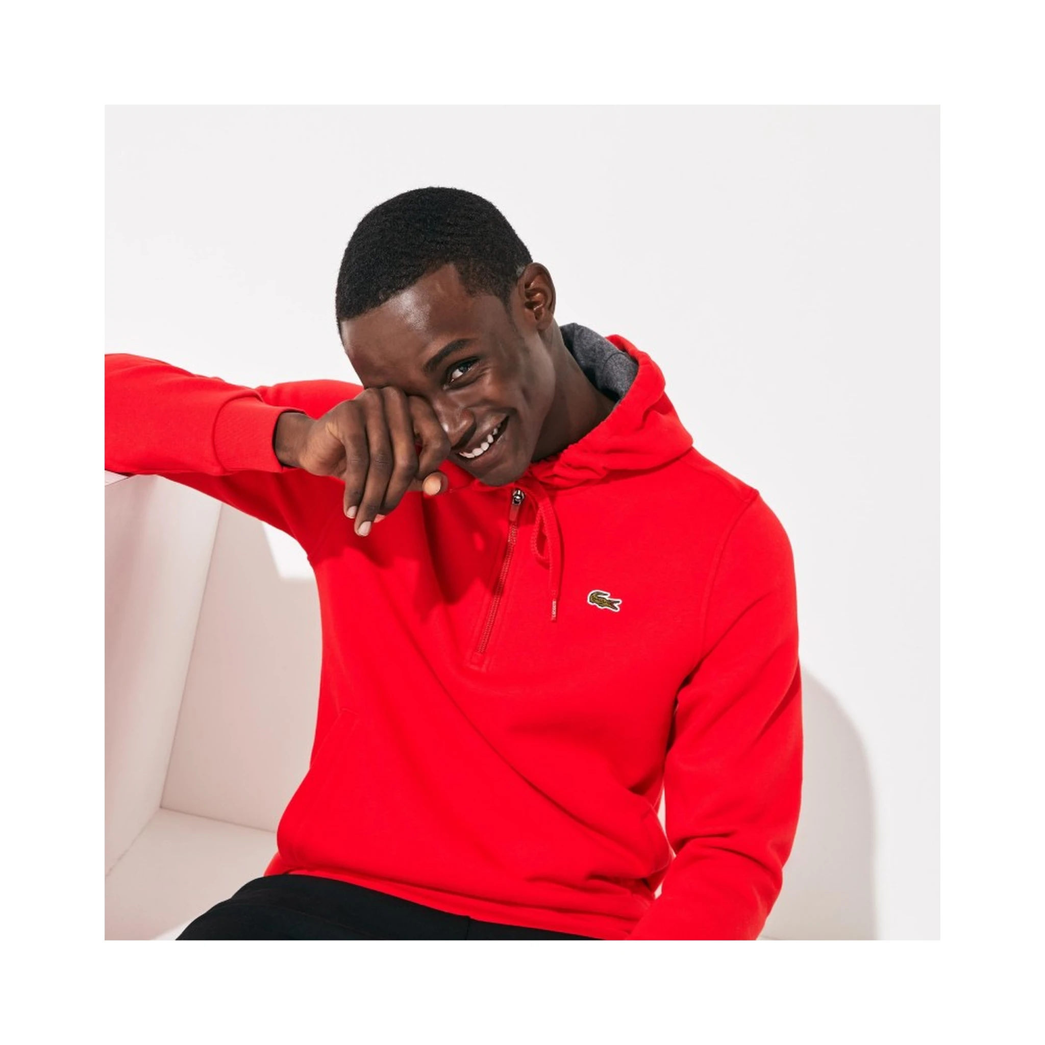 Lacoste Sweaters Red