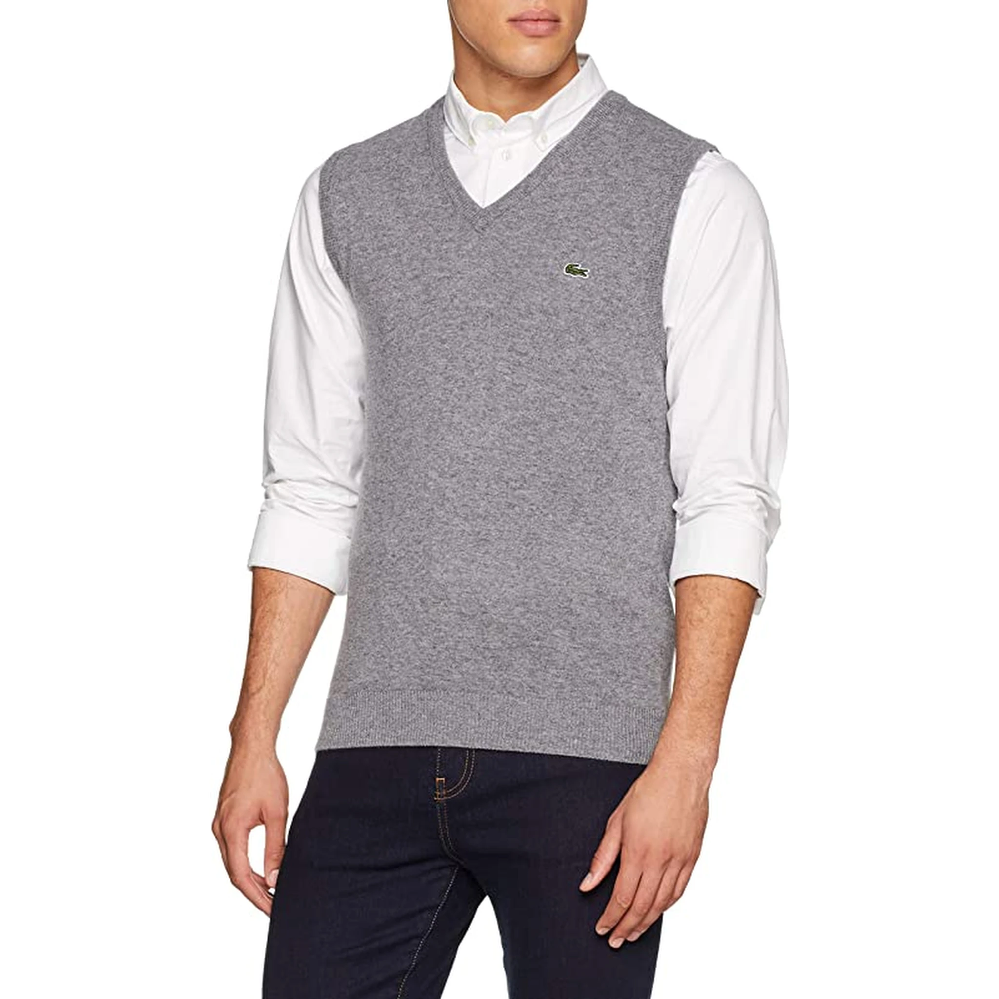 V-neck sweater vest