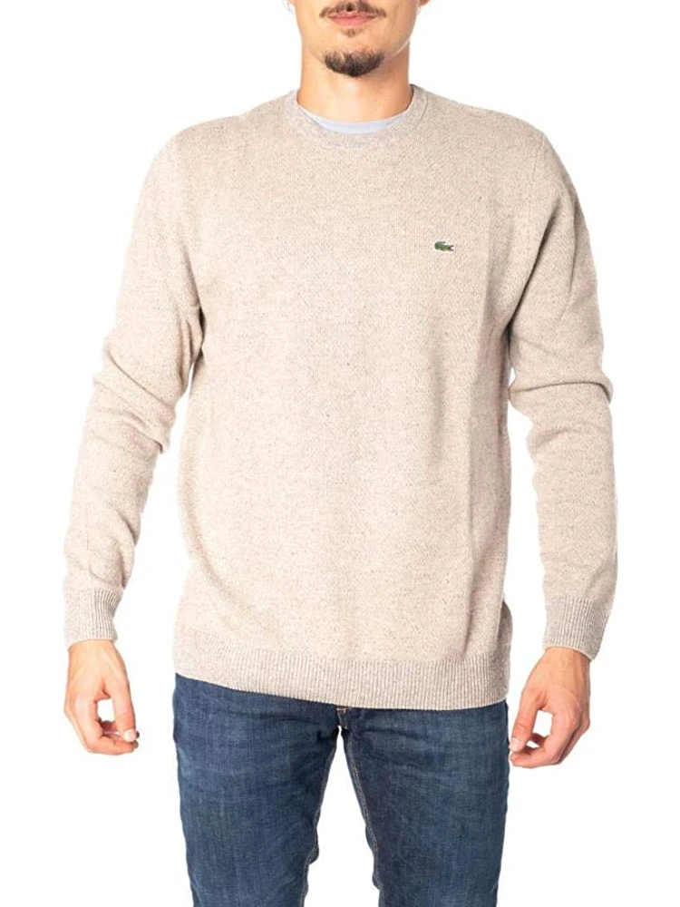 Lacoste Sweaters Beige