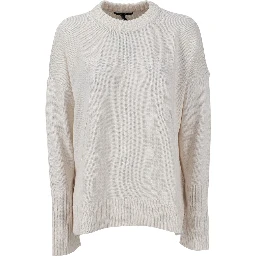 Women's White Sweaters Cream