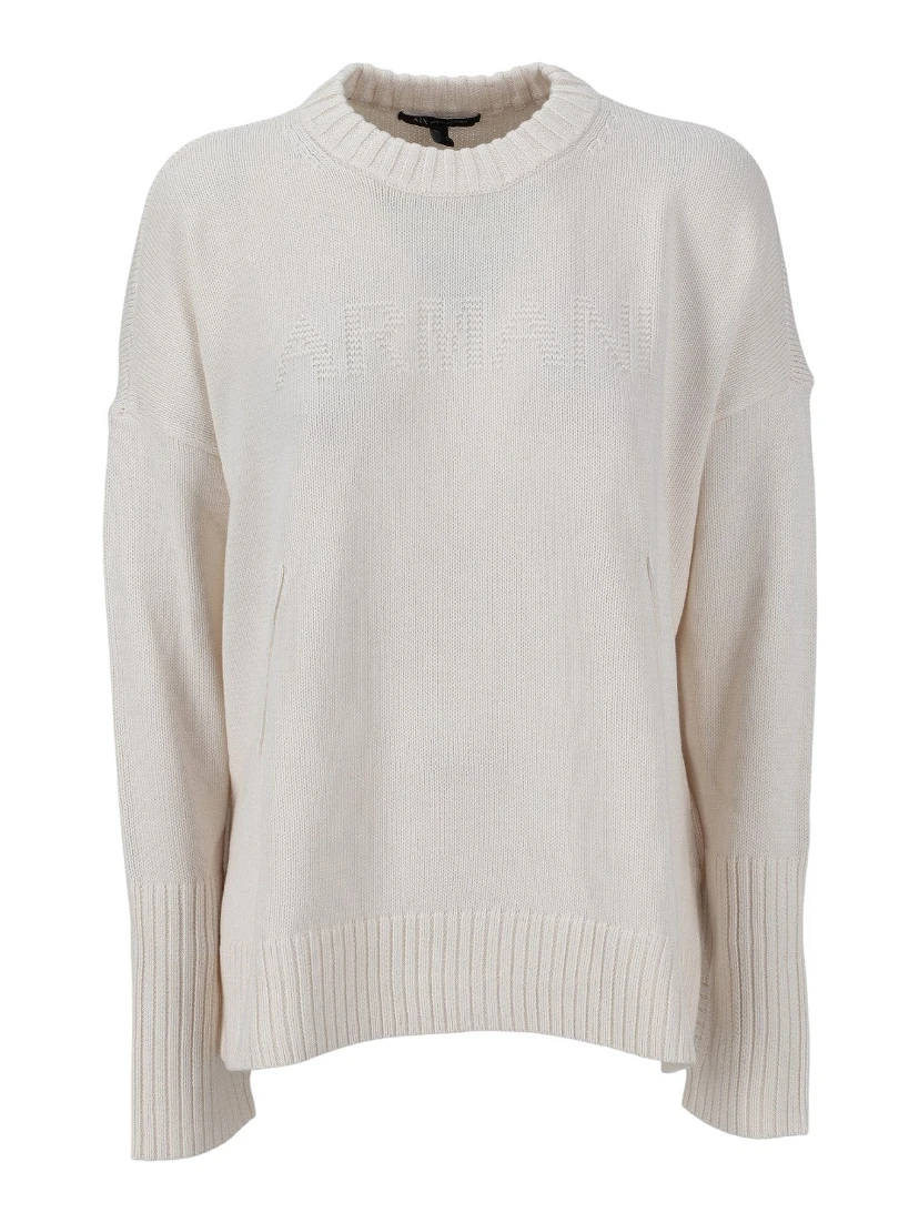 Women's White Sweaters Cream