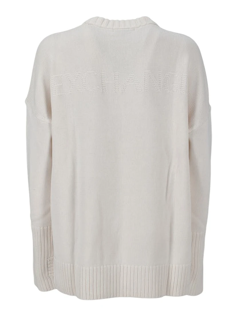 Women's White Sweaters Cream