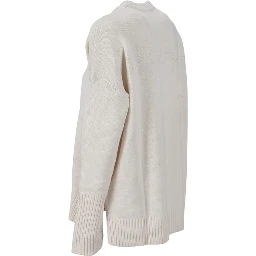 Women's White Sweaters Cream