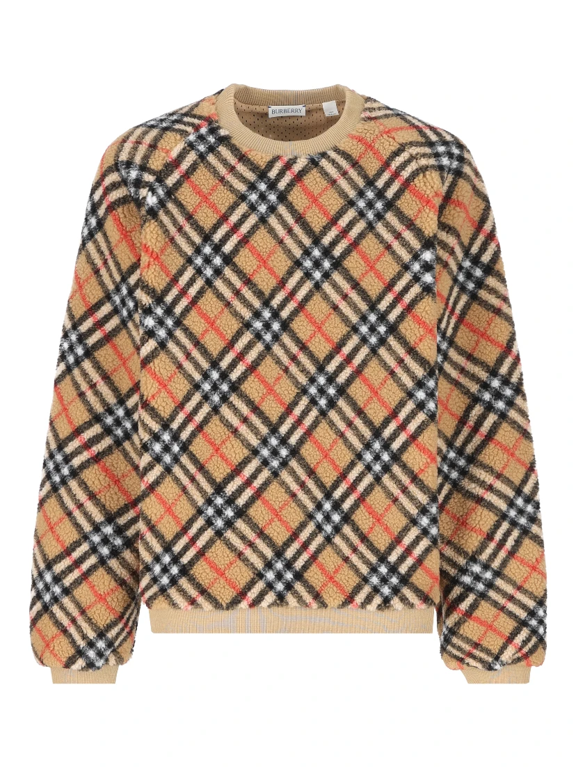 Archive Check Wool Sweater