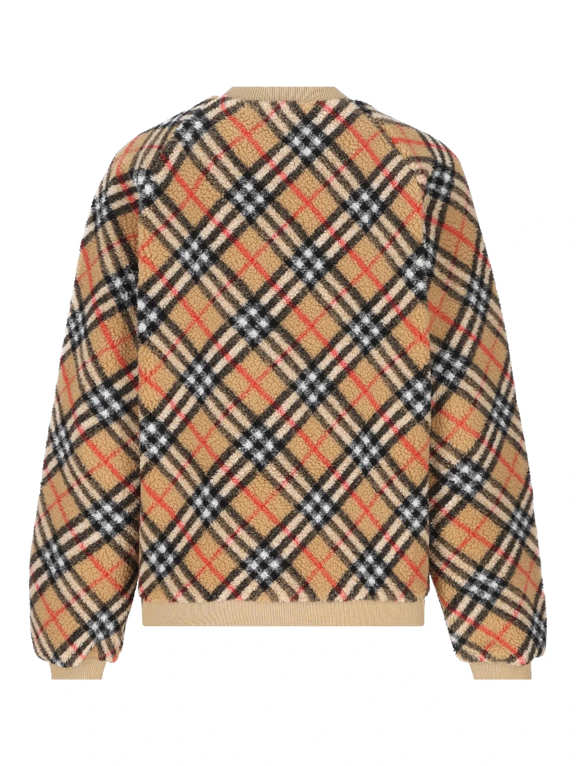 Archive Check Wool Sweater