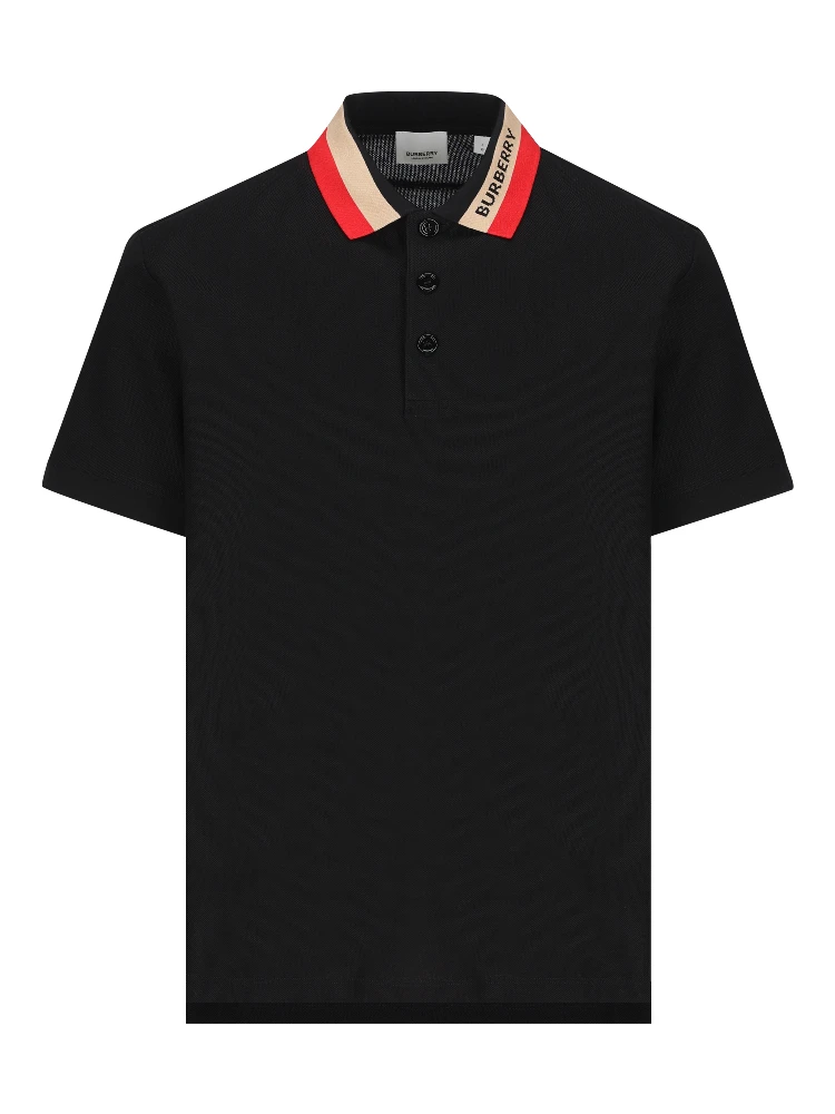 Burberry T-shirts and Polos Black