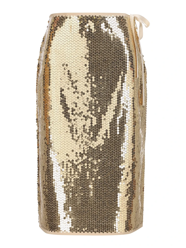Prada Skirts Golden