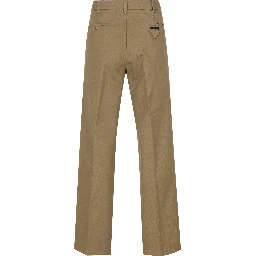 Poplin Pants In Cream