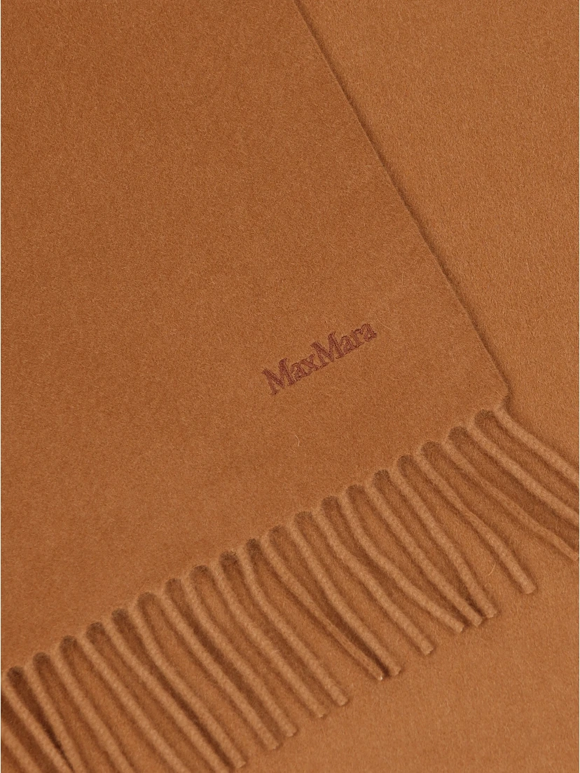 Max Mara Scarfs Leather Brown