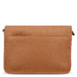 Hammered leather shoulder bag