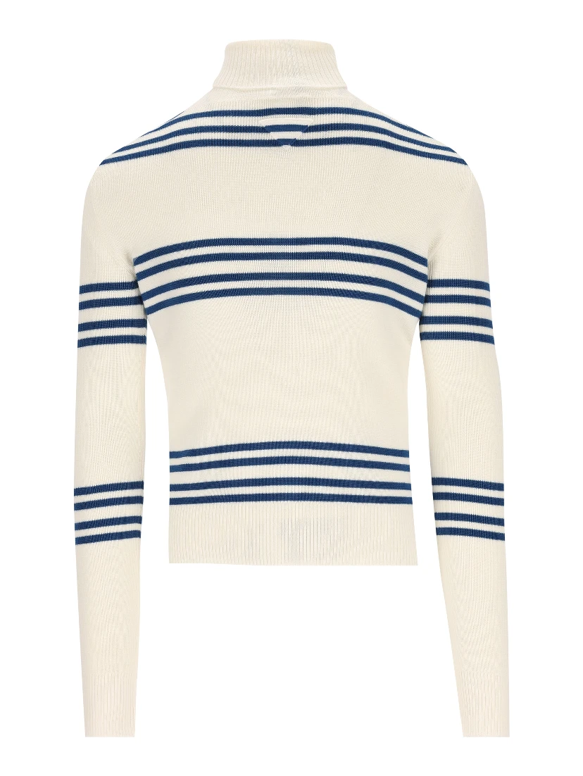 Wool turtleneck sweater