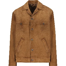 Suede blazer