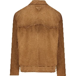 Suede blazer