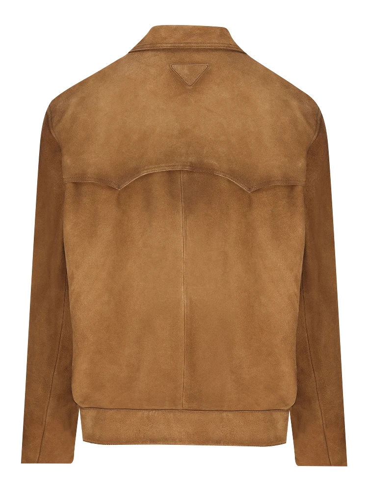 Suede blazer alternative