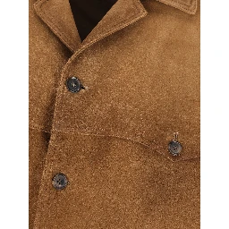 Suede blazer