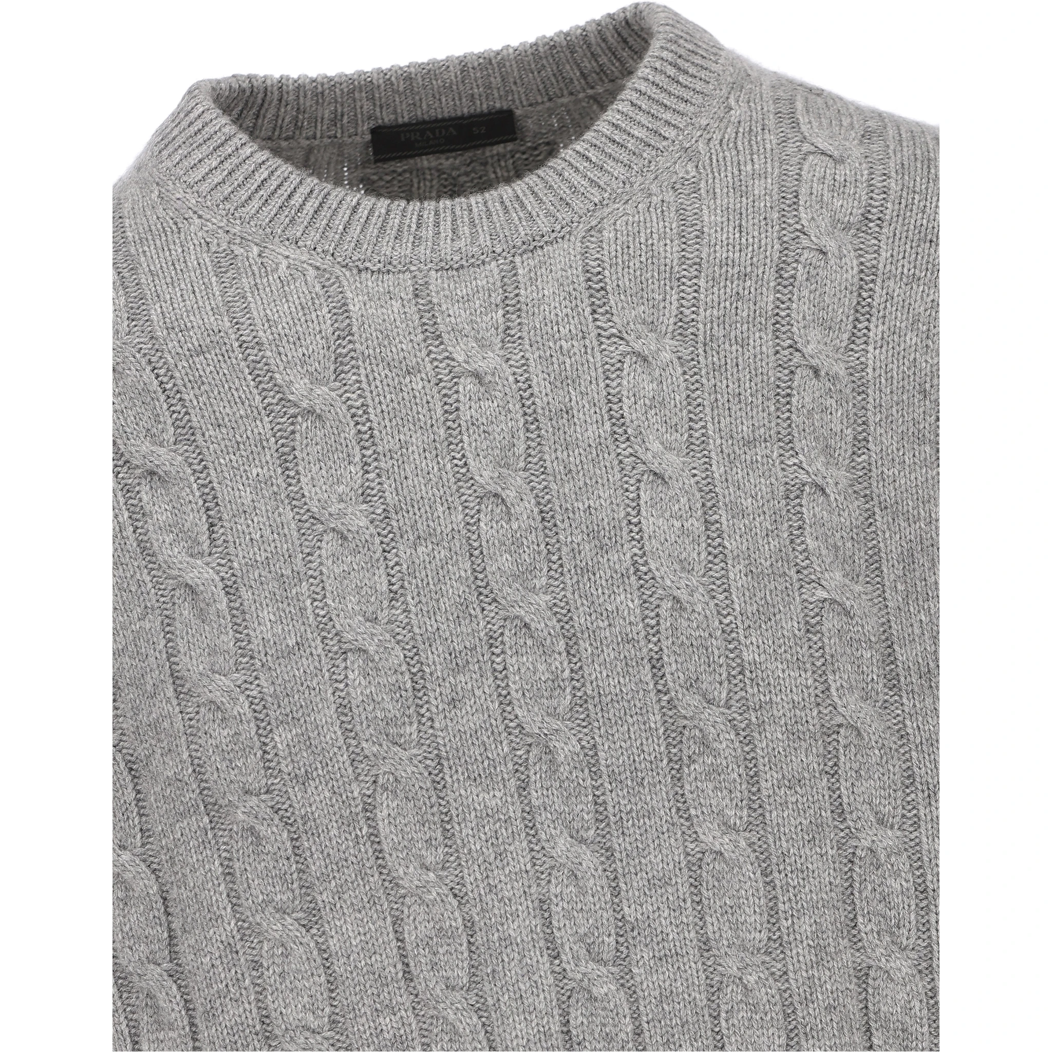 Prada Sweaters Grey