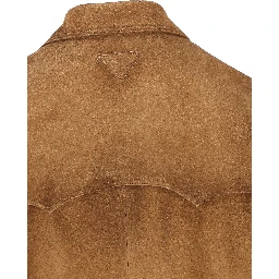 Suede blazer