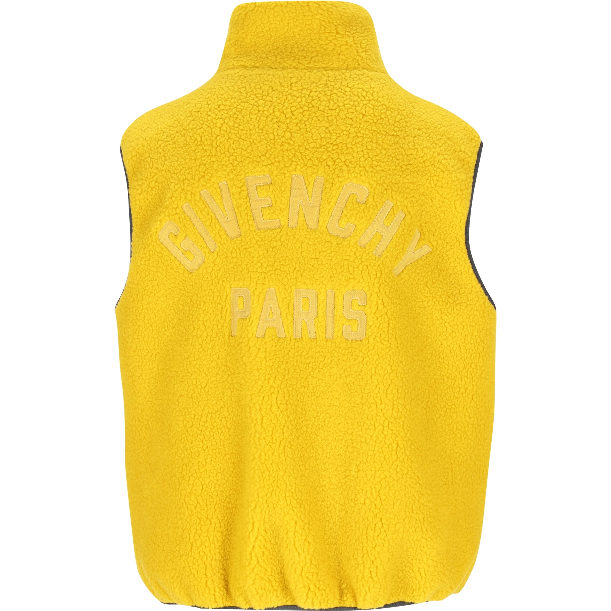 fleece zip-up gilet