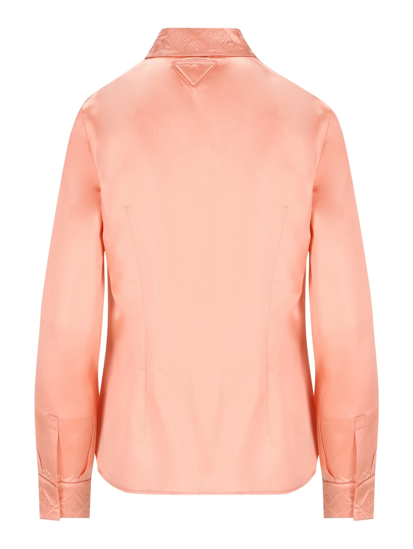 Prada Shirts Coral Red