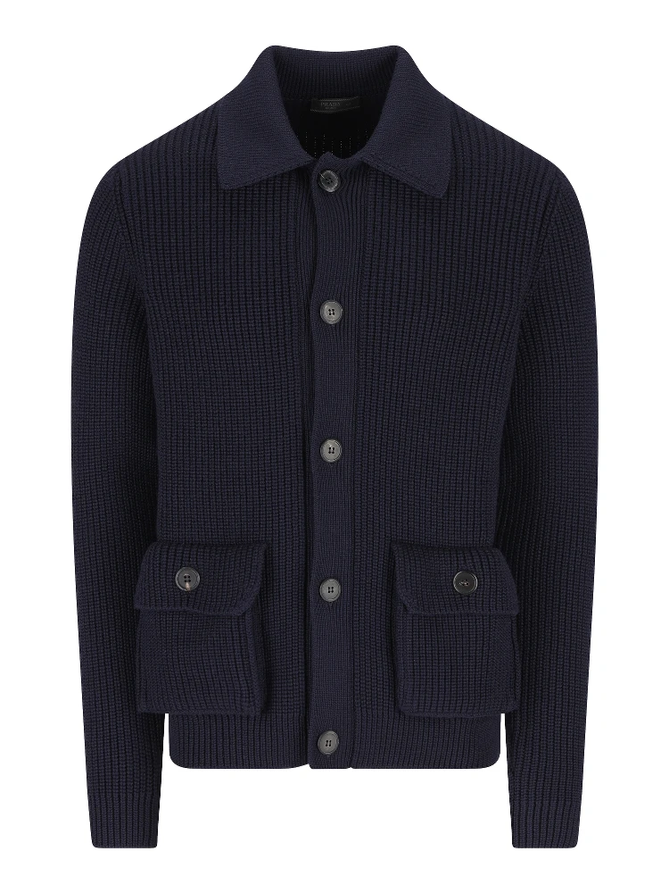 Prada Sweaters Blue