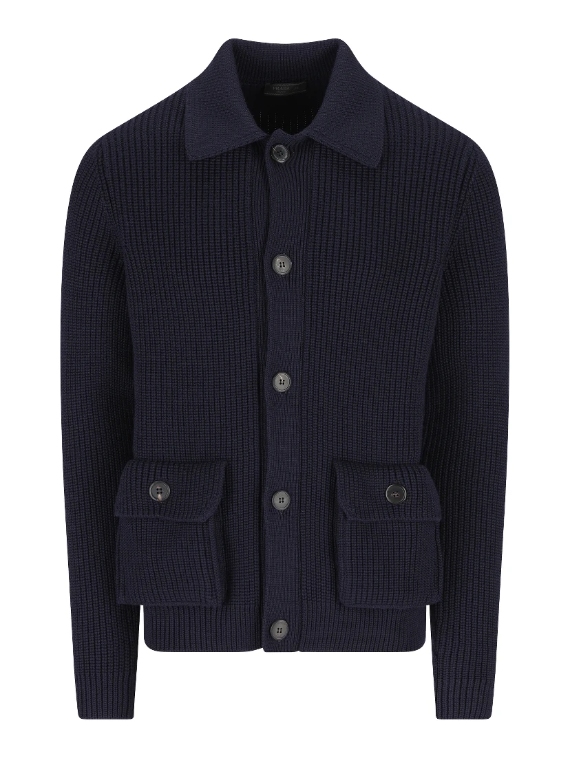 Prada Sweaters Blue