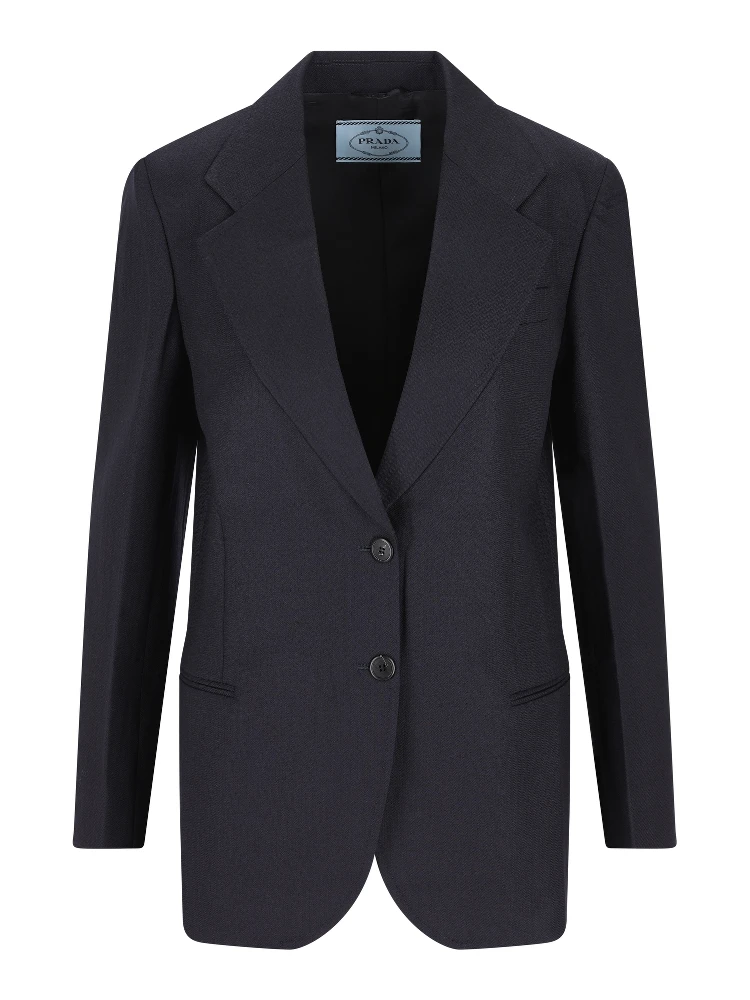 Prada Jackets Blue