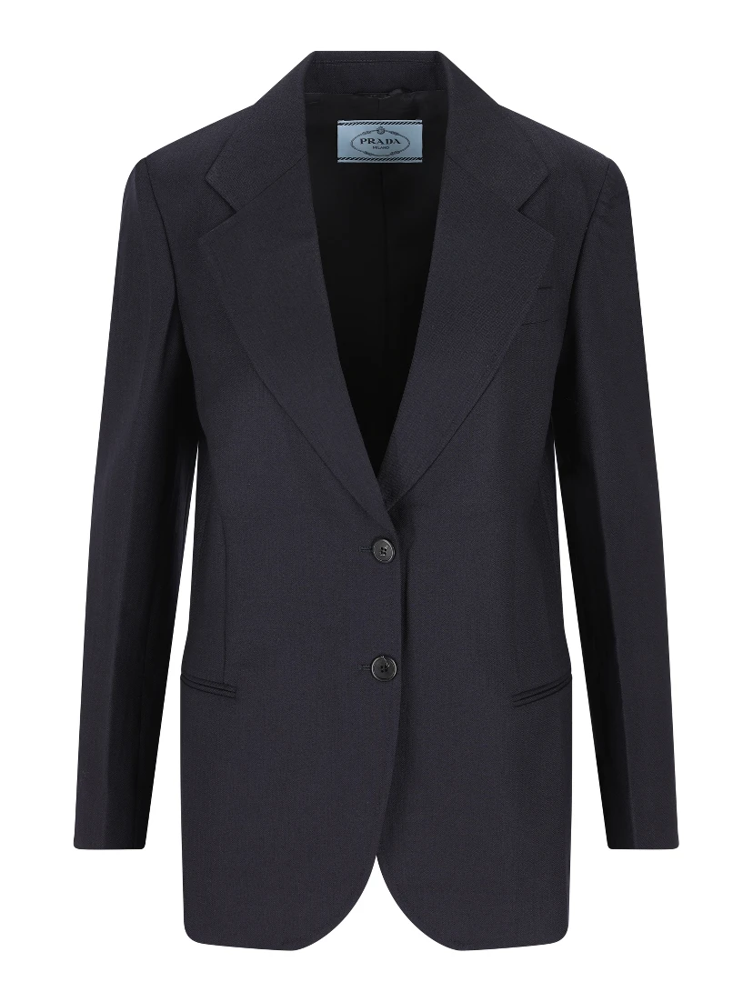 Prada Jackets Blue