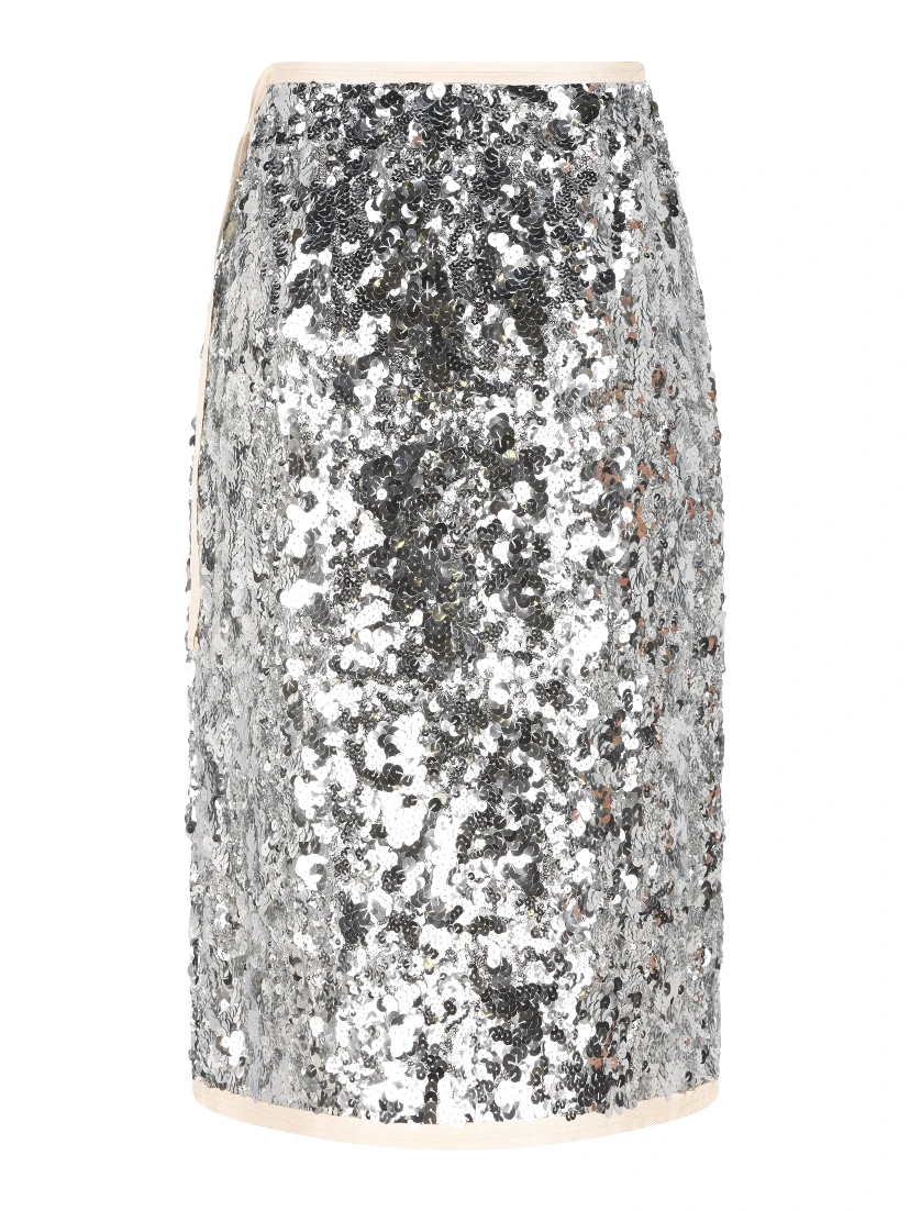 Prada Skirts Silver