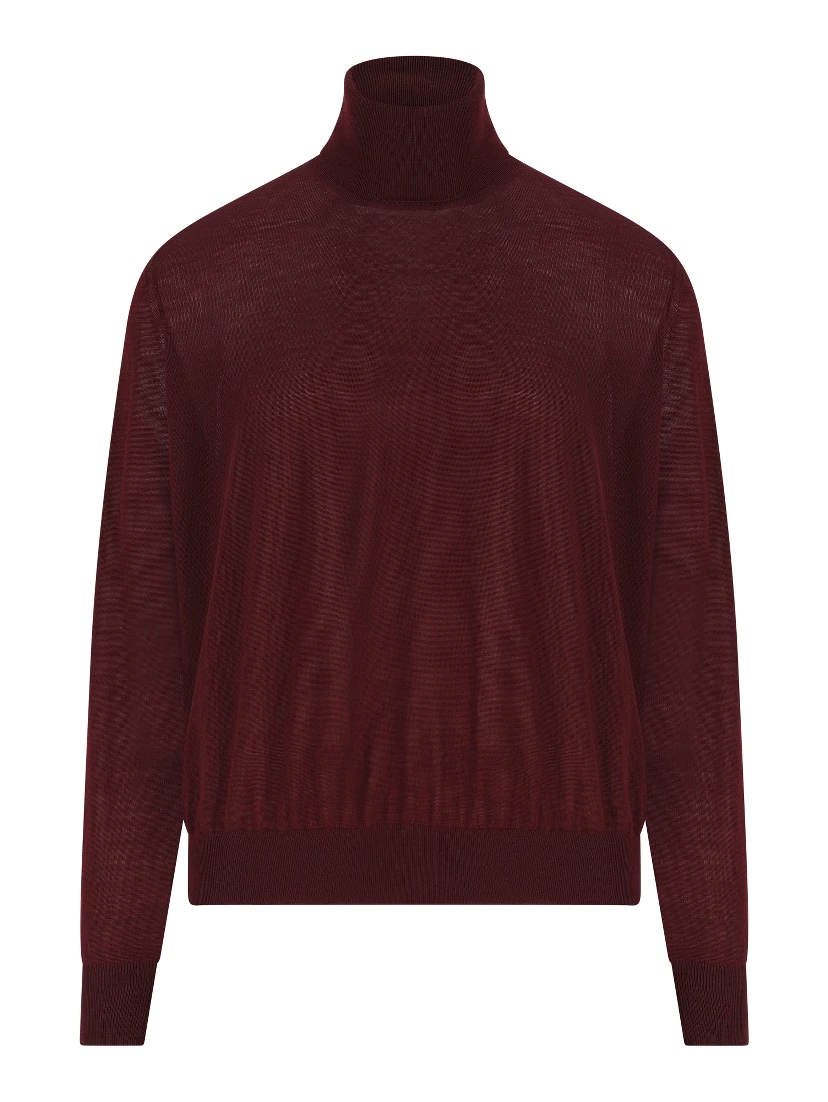 Saint Laurent  Sweaters Bordeaux