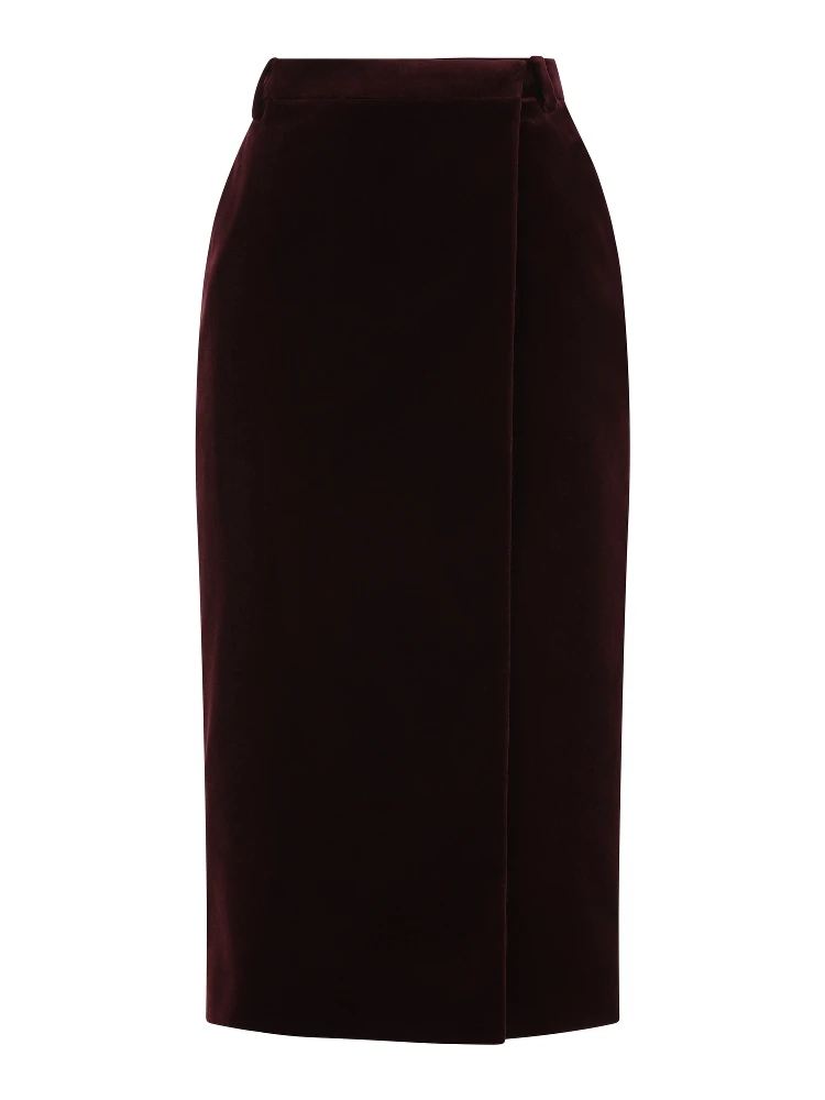 Pocket midi skirt