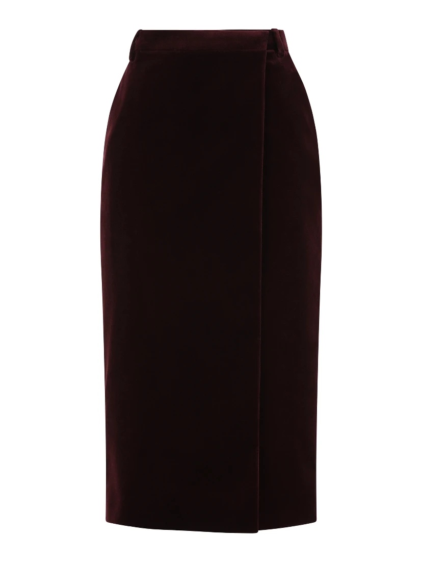 Pocket midi skirt