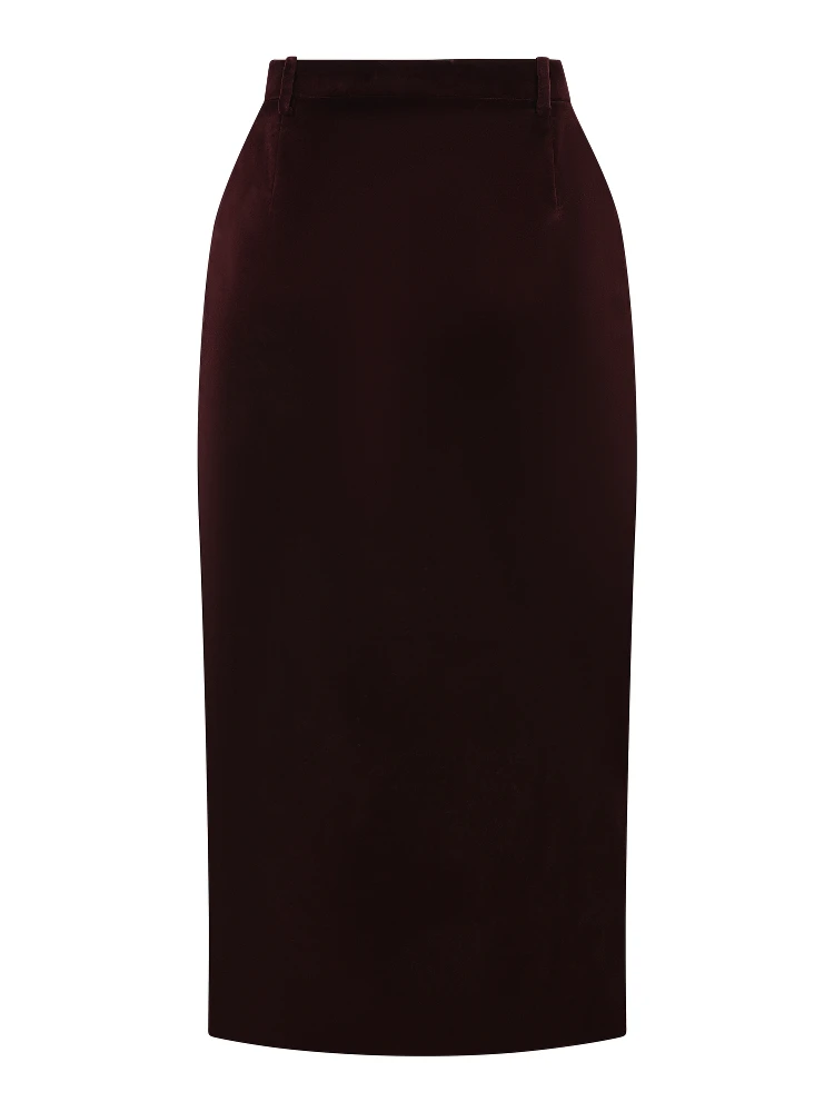 Pocket midi skirt alternative