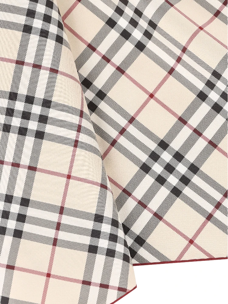 Check Silk Scarf alternative