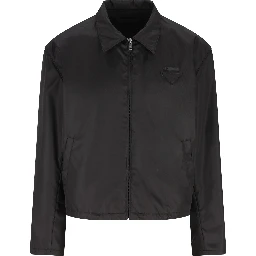 logo-plaque cropped jacket
