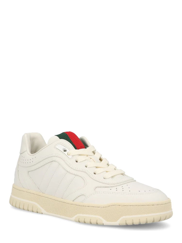 Re-Web White Leather Trainer Sneakers alternative