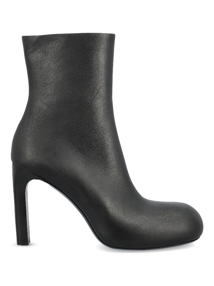 80mm Fargo leather ankle boots