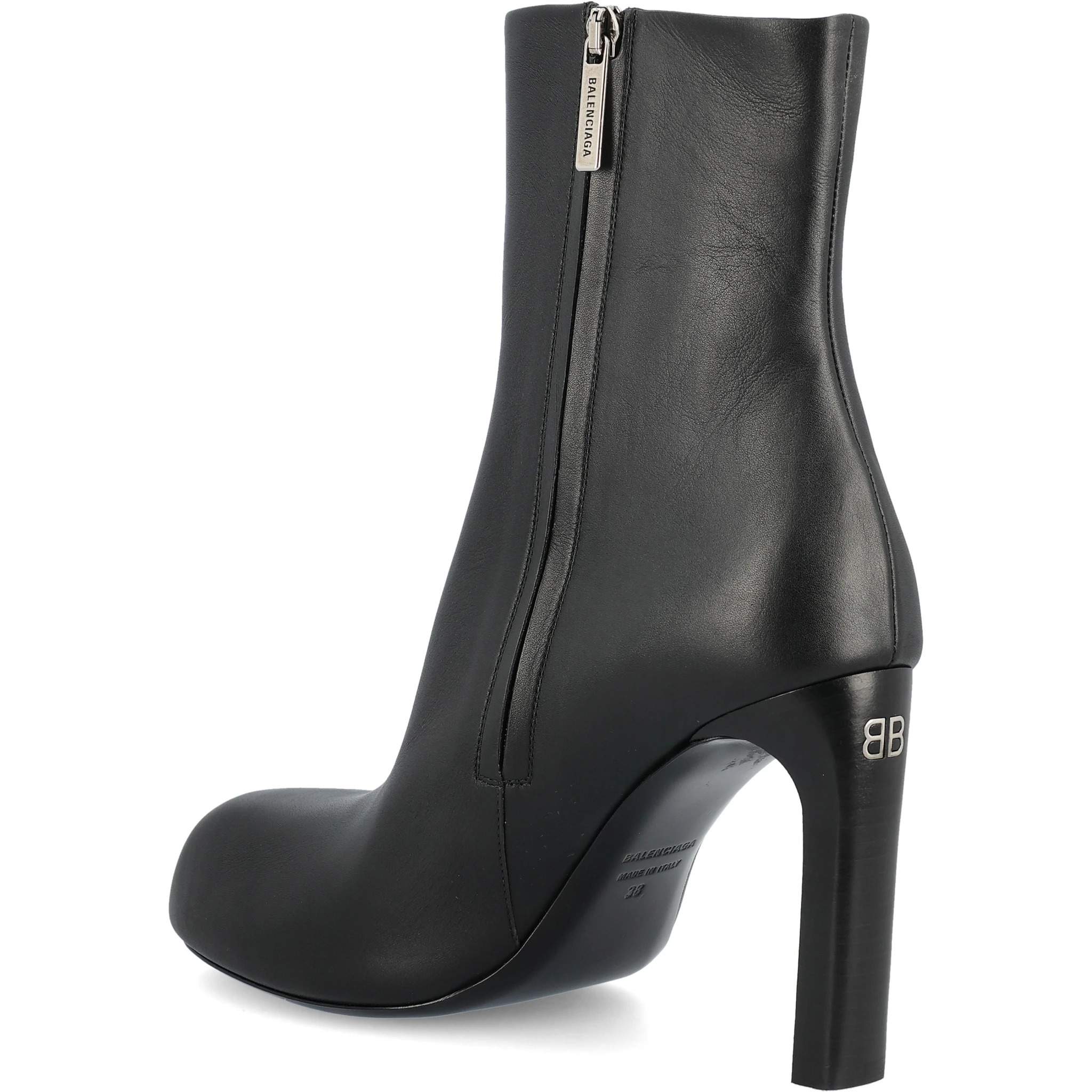 80mm Fargo leather ankle boots