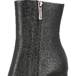 80mm Fargo leather ankle boots